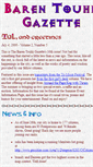 Mobile Screenshot of btgazette.tripod.com