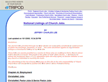 Tablet Screenshot of church-jobs.tripod.com
