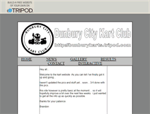 Tablet Screenshot of bunburykarts.tripod.com