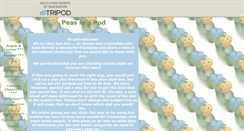 Desktop Screenshot of peas-in-a-pod.tripod.com