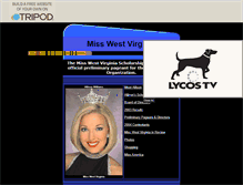 Tablet Screenshot of misswestvirginia.tripod.com