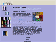 Tablet Screenshot of needleworknook.tripod.com
