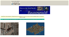 Desktop Screenshot of annoworld.tripod.com
