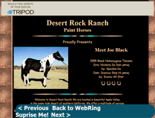 Tablet Screenshot of desertrockranch.tripod.com