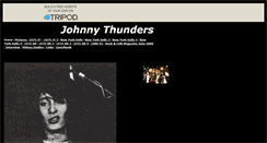 Desktop Screenshot of johnnyt13.tripod.com