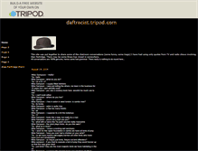 Tablet Screenshot of daftracist.tripod.com