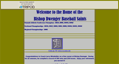 Desktop Screenshot of dwengerbaseball.tripod.com