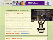 Tablet Screenshot of aidsblunder.tripod.com