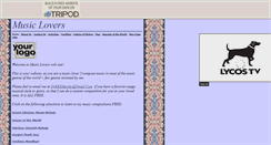 Desktop Screenshot of mlovers.tripod.com
