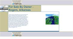 Desktop Screenshot of fsbo.rogers.arkansas.tripod.com