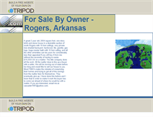 Tablet Screenshot of fsbo.rogers.arkansas.tripod.com