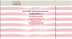 Desktop Screenshot of bonjovi2000.tripod.com