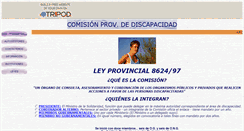Desktop Screenshot of comisiondediscapacidad.es.tripod.com