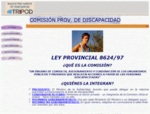 Tablet Screenshot of comisiondediscapacidad.es.tripod.com