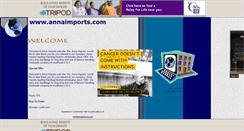 Desktop Screenshot of annaimports.tripod.com