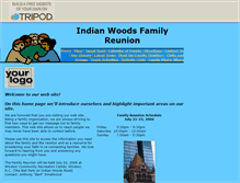 Tablet Screenshot of indian-woods-family.tripod.com