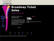 Tablet Screenshot of broadwayticketsales.tripod.com