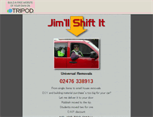 Tablet Screenshot of jimllshiftit.tripod.com