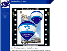 Tablet Screenshot of exodusfilmproject.tripod.com