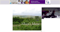 Desktop Screenshot of albionsmusic.tripod.com