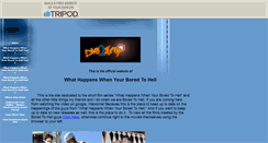 Desktop Screenshot of boredtohellfilms.tripod.com