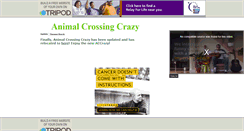 Desktop Screenshot of animalcrossingcrazy.tripod.com