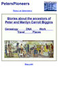 Mobile Screenshot of peterspioneers.tripod.com