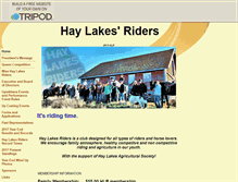 Tablet Screenshot of haylakesriders.tripod.com