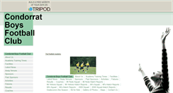 Desktop Screenshot of condorratfootball.tripod.com