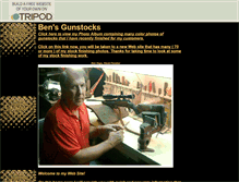 Tablet Screenshot of gunstockfinishing.tripod.com