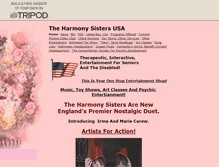 Tablet Screenshot of harmonysisters.tripod.com
