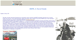 Desktop Screenshot of bmwhistory.tripod.com