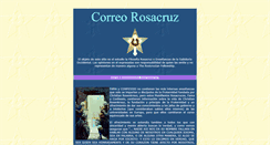 Desktop Screenshot of fraternidadrosacruz.tripod.com