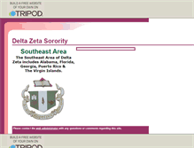 Tablet Screenshot of dzsoutheast.tripod.com