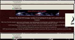 Desktop Screenshot of disciplesofdeathclan.tripod.com