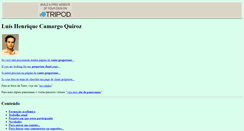 Desktop Screenshot of luishcq.br.tripod.com