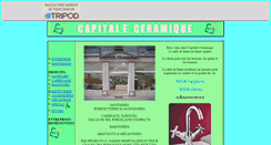 Desktop Screenshot of capitale-ceramique.tripod.com