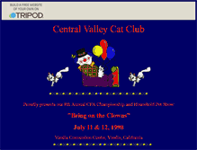 Tablet Screenshot of catshow.tripod.com