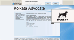 Desktop Screenshot of kolkataadvocate.tripod.com