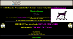 Desktop Screenshot of mattbarron0.tripod.com