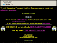 Tablet Screenshot of mattbarron0.tripod.com