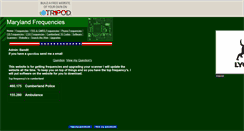 Desktop Screenshot of mdfrequencys.tripod.com