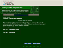 Tablet Screenshot of mdfrequencys.tripod.com