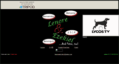 Desktop Screenshot of lenoreandezekiel.tripod.com