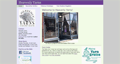 Desktop Screenshot of heavenlysocksyarns.tripod.com