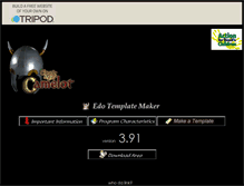 Tablet Screenshot of edotemplatemaker.tripod.com