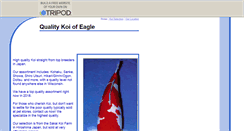 Desktop Screenshot of eaglekoi.tripod.com