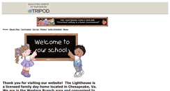 Desktop Screenshot of lighthousedaycare.tripod.com
