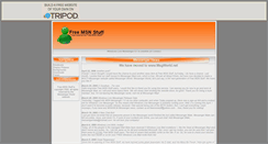 Desktop Screenshot of freemsnstuff.tripod.com