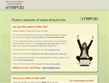 Tablet Screenshot of dirtyminds.tripod.com
